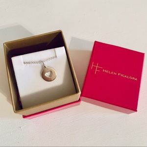 Helen Ficalora Silver Heart Necklace